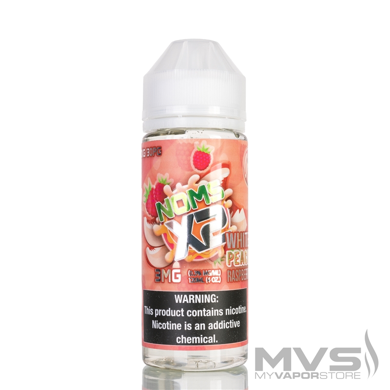 White Peach Raspberry by NOMS X2 Ejuice