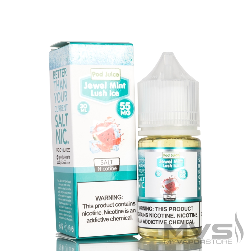 Jewel Mint Lush Ice by Pod Juice e-Liquid