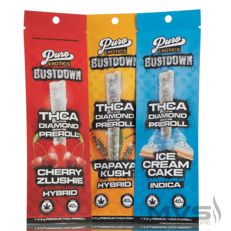 Puro Bust Down Diamond Pre-Roll - Pack of 1