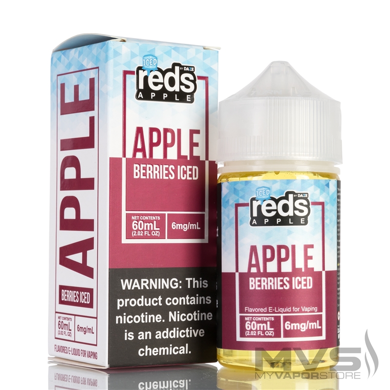 Iced Berries Reds Apple Ejuice by 7 Daze - 60ml