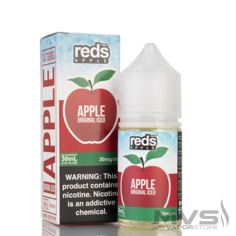 Reds Apple Iced by 7 Daze Salt Series EJuice