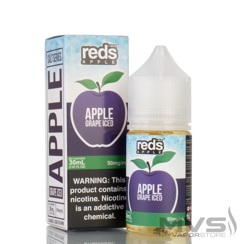 Reds Apple Iced Grape by 7 Daze Salt Series EJuice