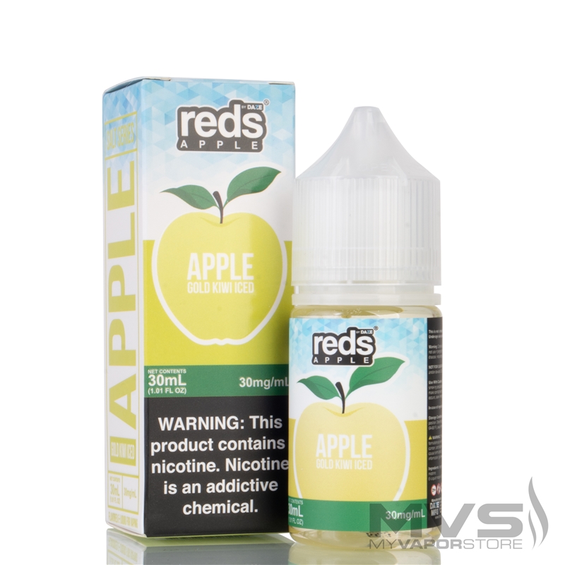 Reds Apple Gold Kiwi Iced by 7 Daze Salt Series - 30ml