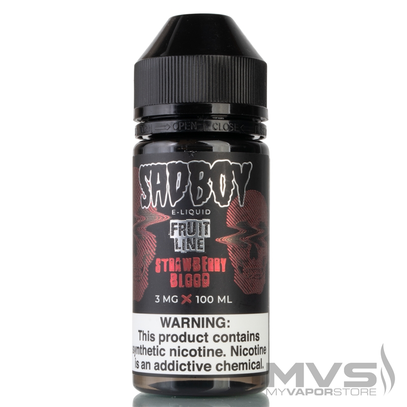 Strawberry Blood by Sadboy E-liquid - 100ml