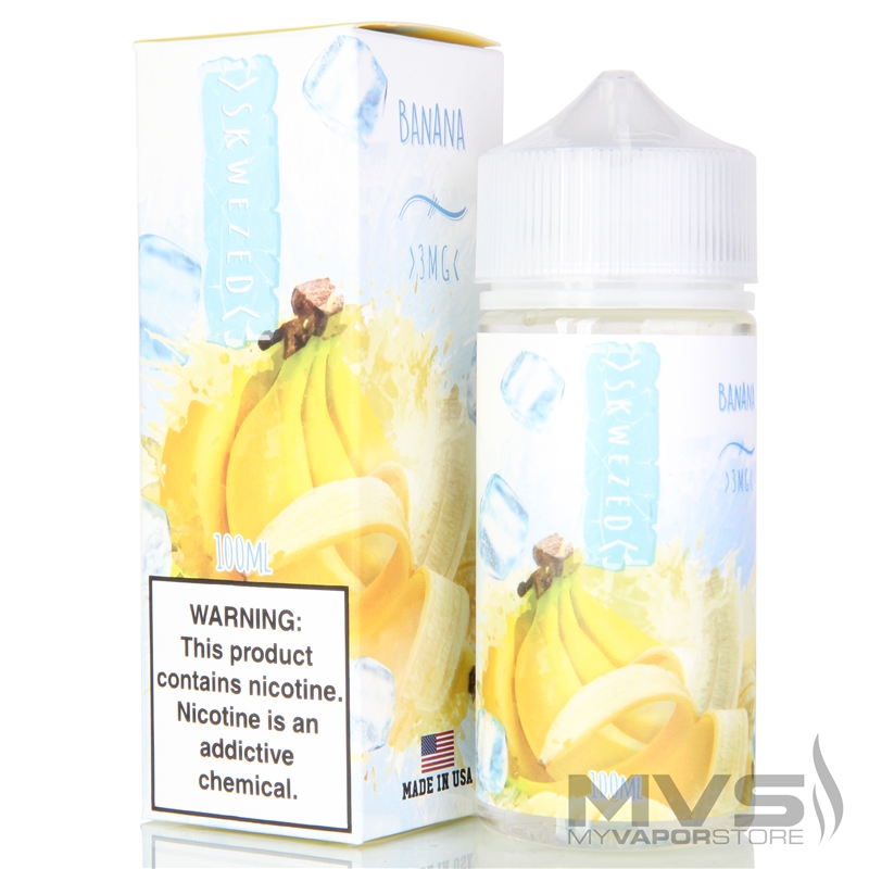 Banana Ice by Skwezed E-liquid 100ml