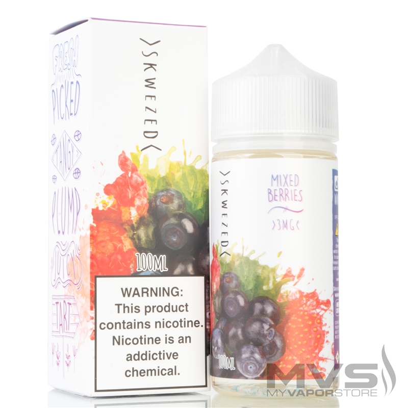 Mixed Berries by Skwezed E-liquid 100ml