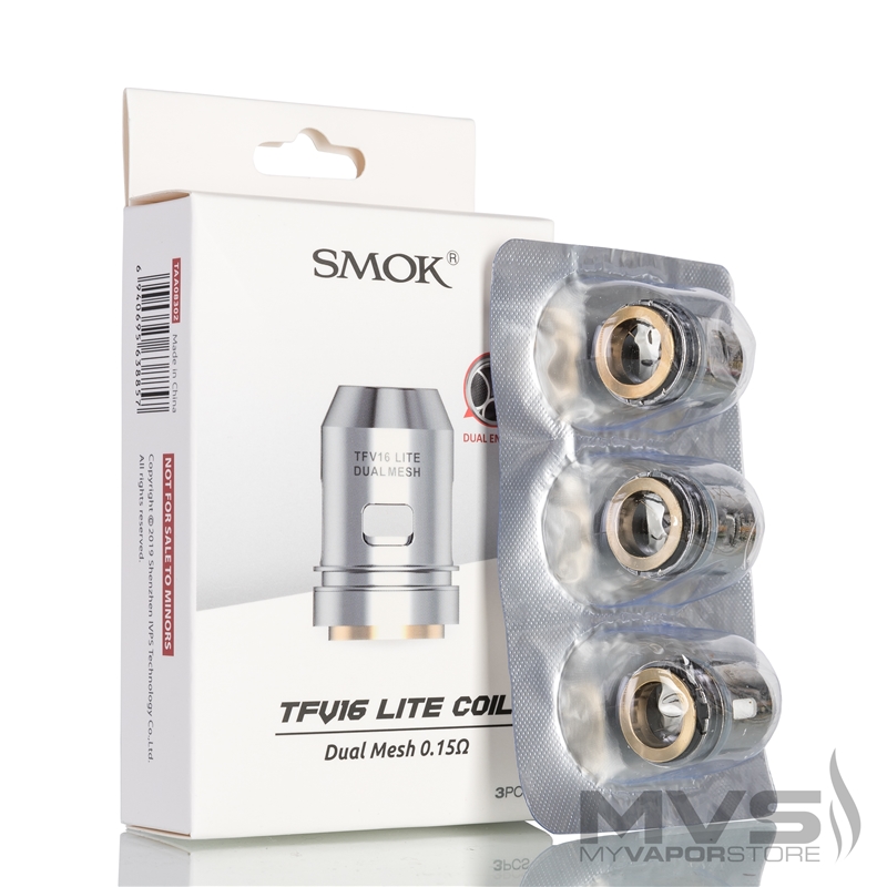 SMOKTech TFV16 Lite Coil Atomizer Head - Pack of 3