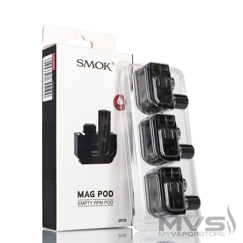 SMOK MAG POD Empty Pod Cartridge - Pack of 3