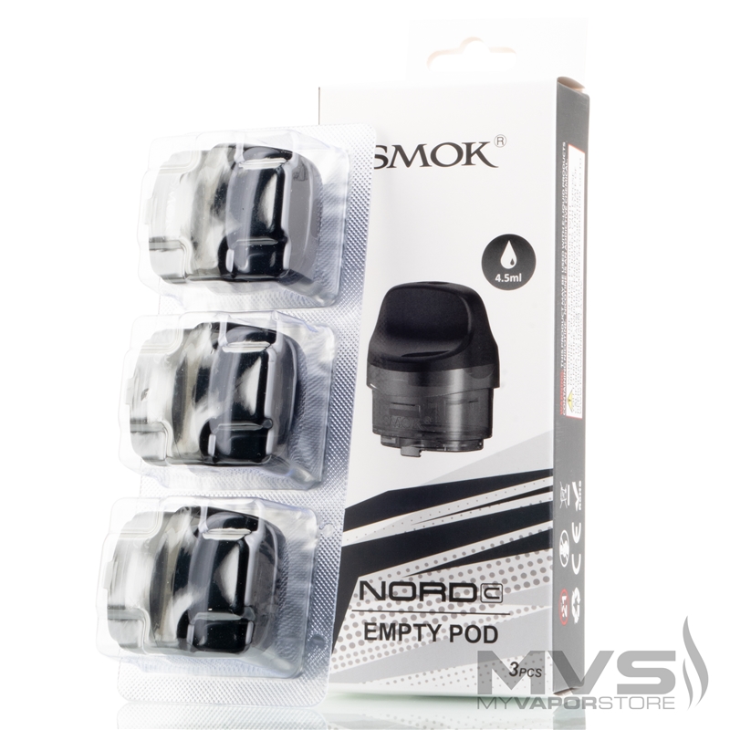 SMOK Nord C Empty Pod Cartridge - Pack of 3
