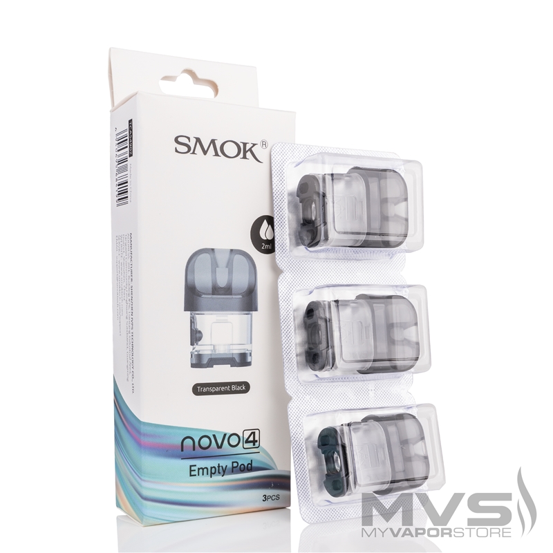 SMOKTech Novo 4 Empty Cartridge - Pack of 3