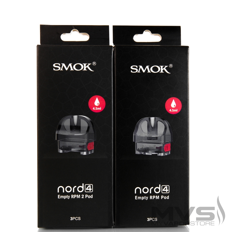 SMOK Nord 4 Empty Pod Cartridge - Pack of 3