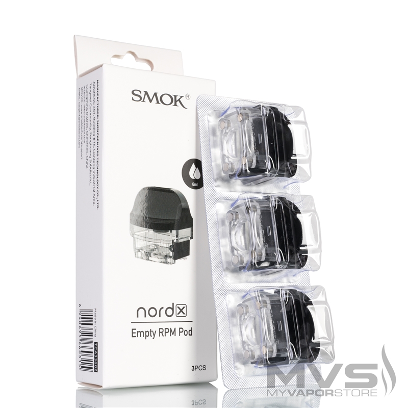 SMOK Nord X Empty Pod Cartridge - Pack of 3