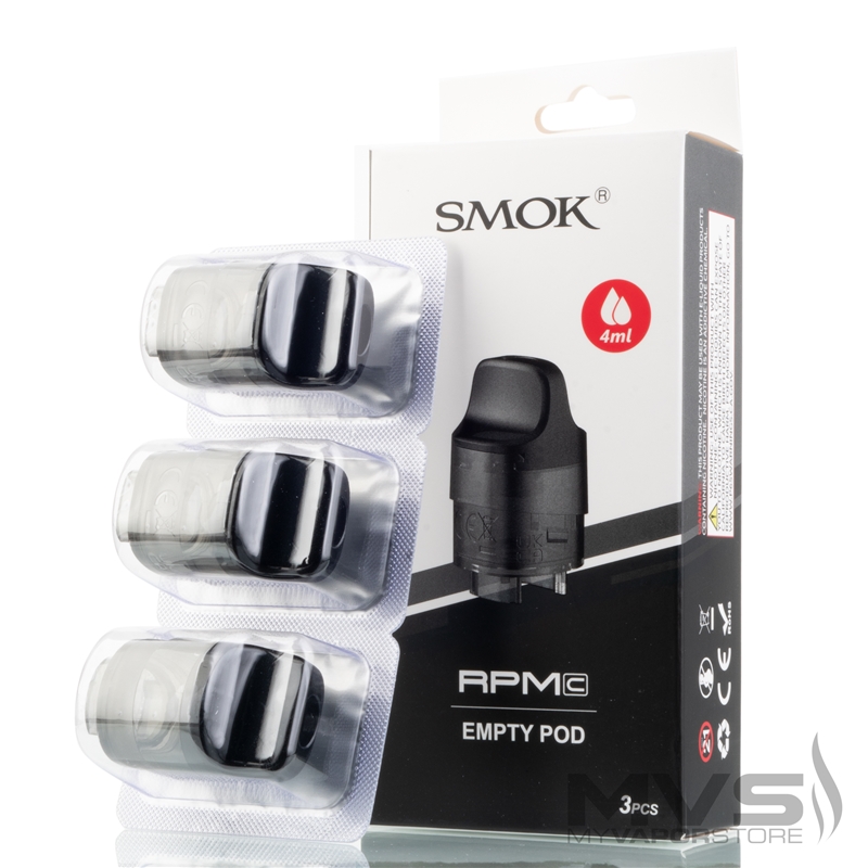 SMOK RPM C Empty Pod Cartridge - Pack of 3