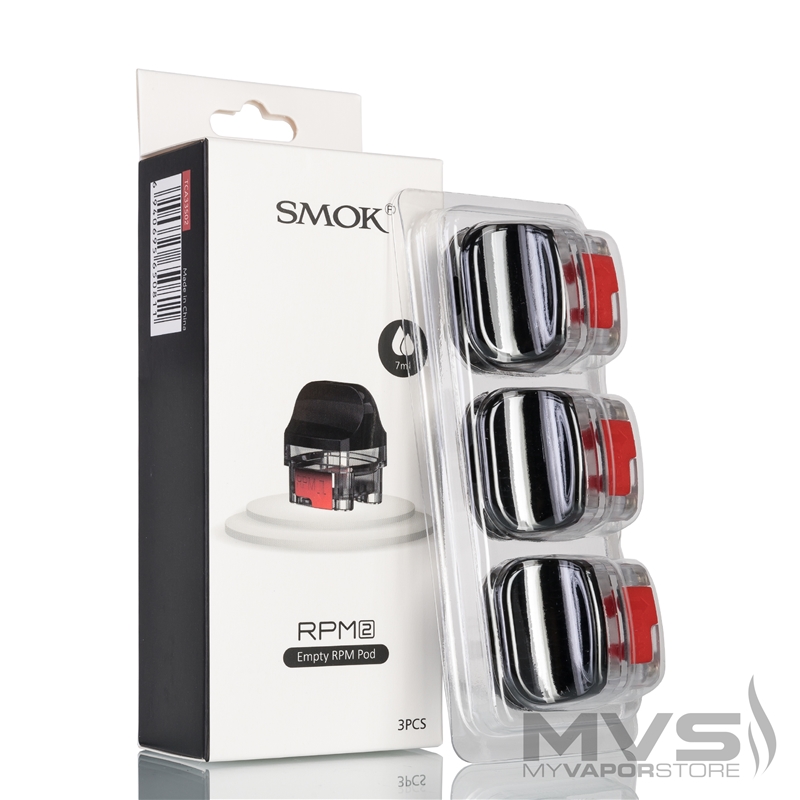 SMOK RPM 2 Empty Pod Cartridge - Pack of 3