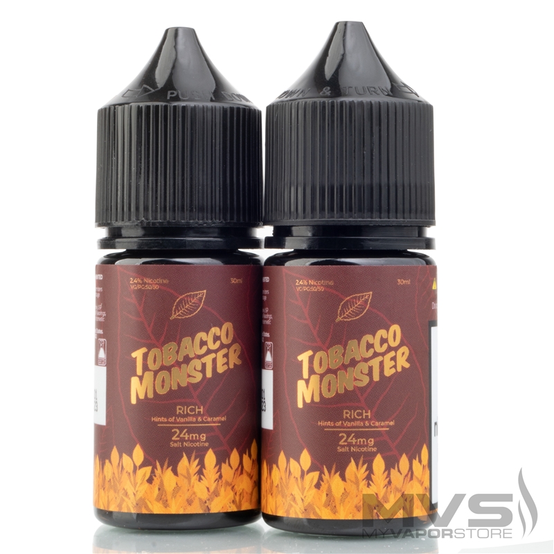 Rich by Tobacco Monster Nic Salt eJuice