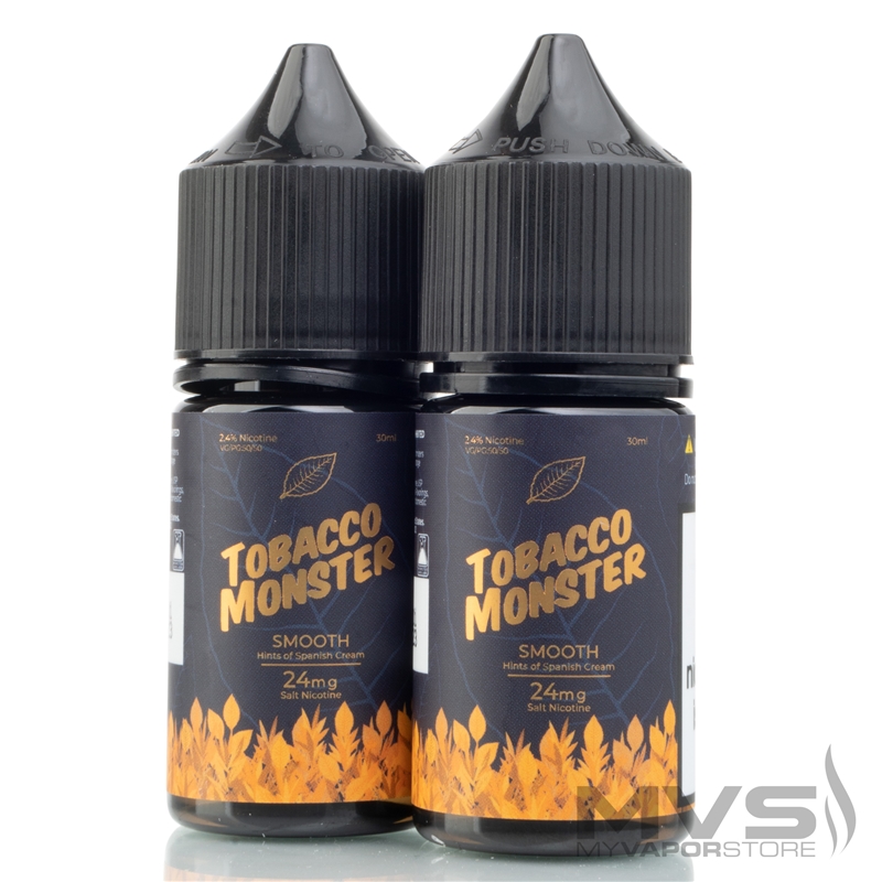 Smooth by Tobacco Monster Nic Salt eJuice