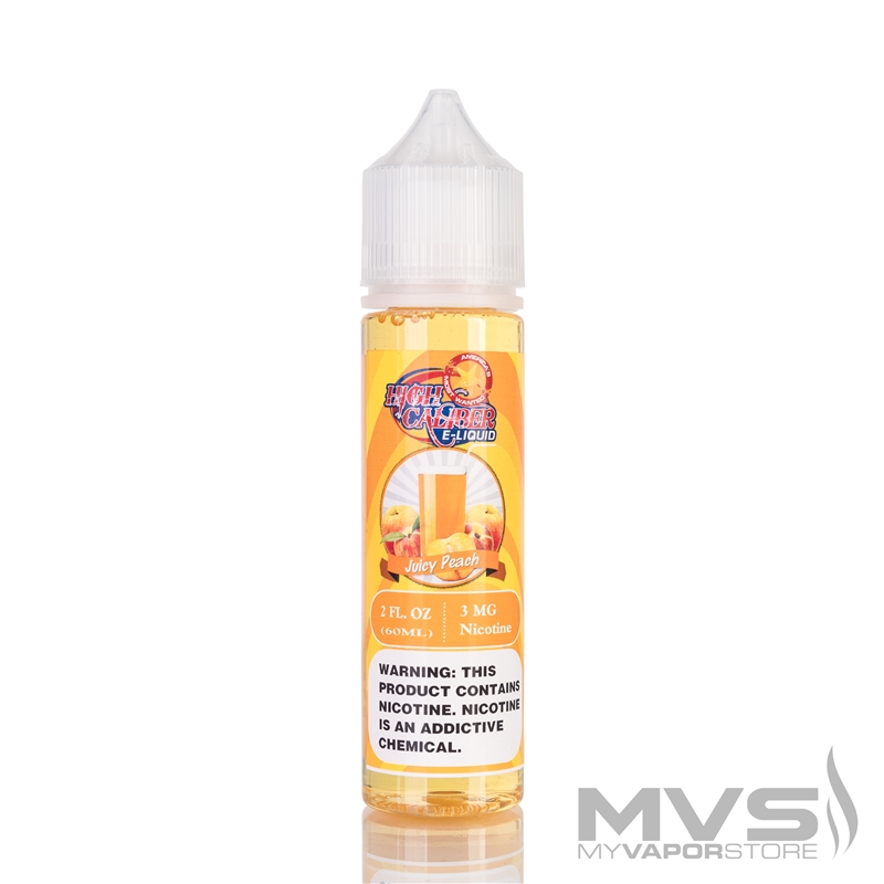 Juicy Peach High Caliber Eliquid