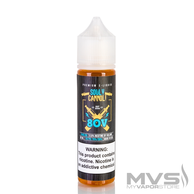 Souly Cannoli by 80V Eliquid