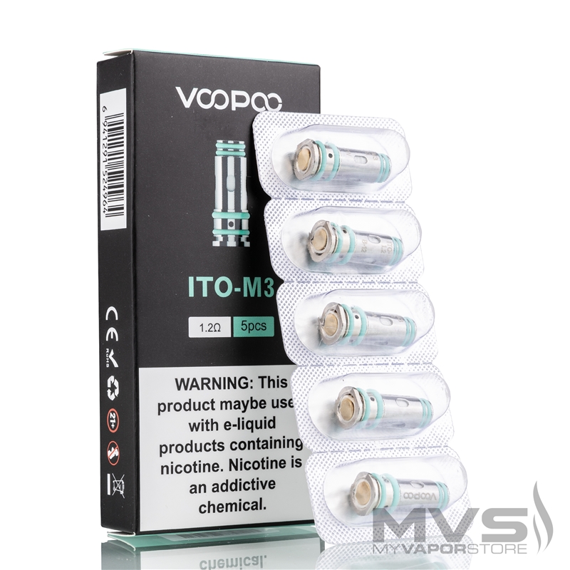 VooPoo ITO Atomizer Head - Pack of 5