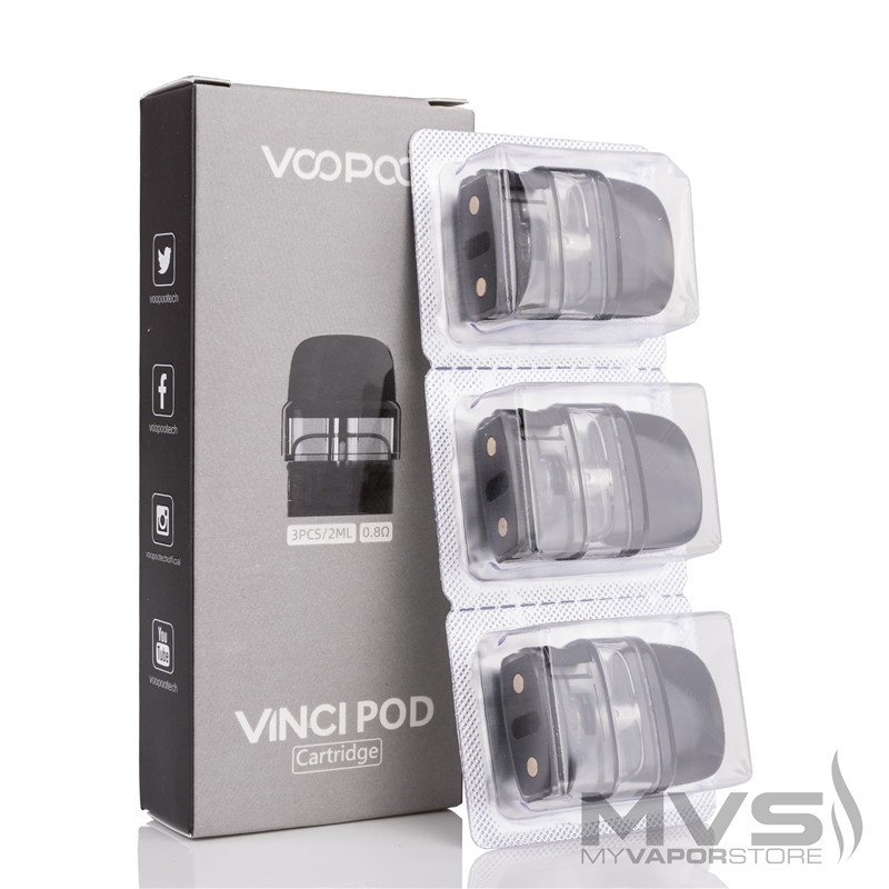 VooPoo Vinci Pod Cartridge - Pack of 3