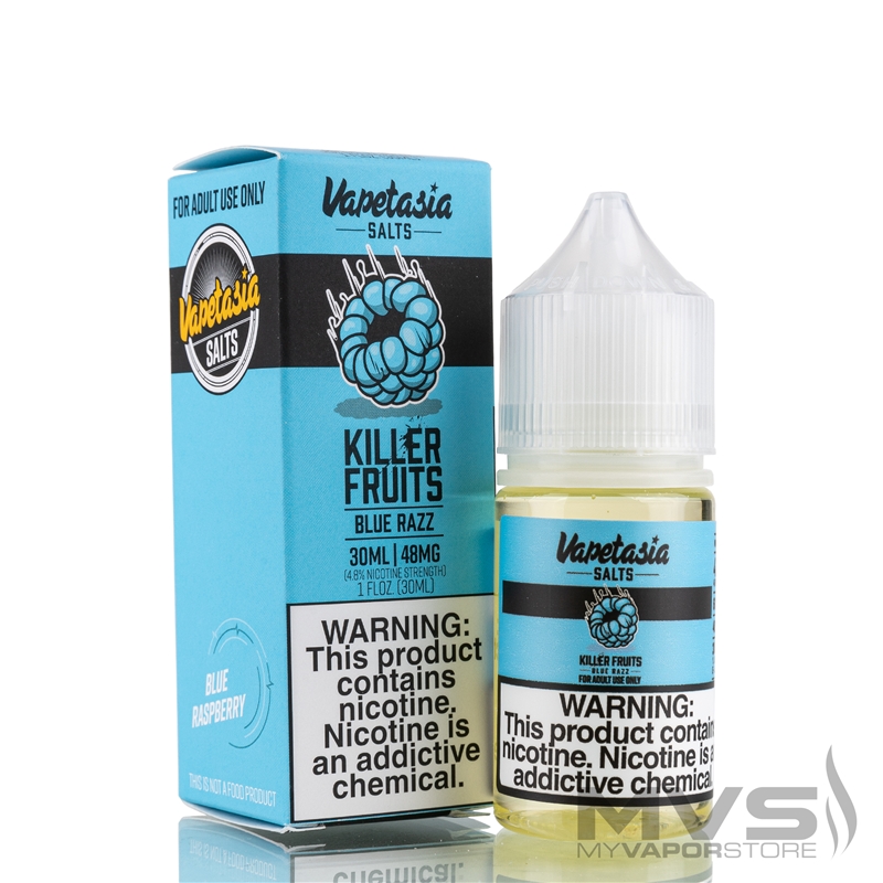 Killer Fruits Blue Razz by Vapetasia Salts - 30ml