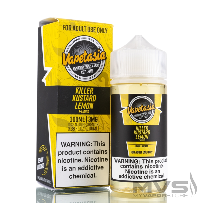 Lemon Killer Kustard by Vapetasia - 100ml