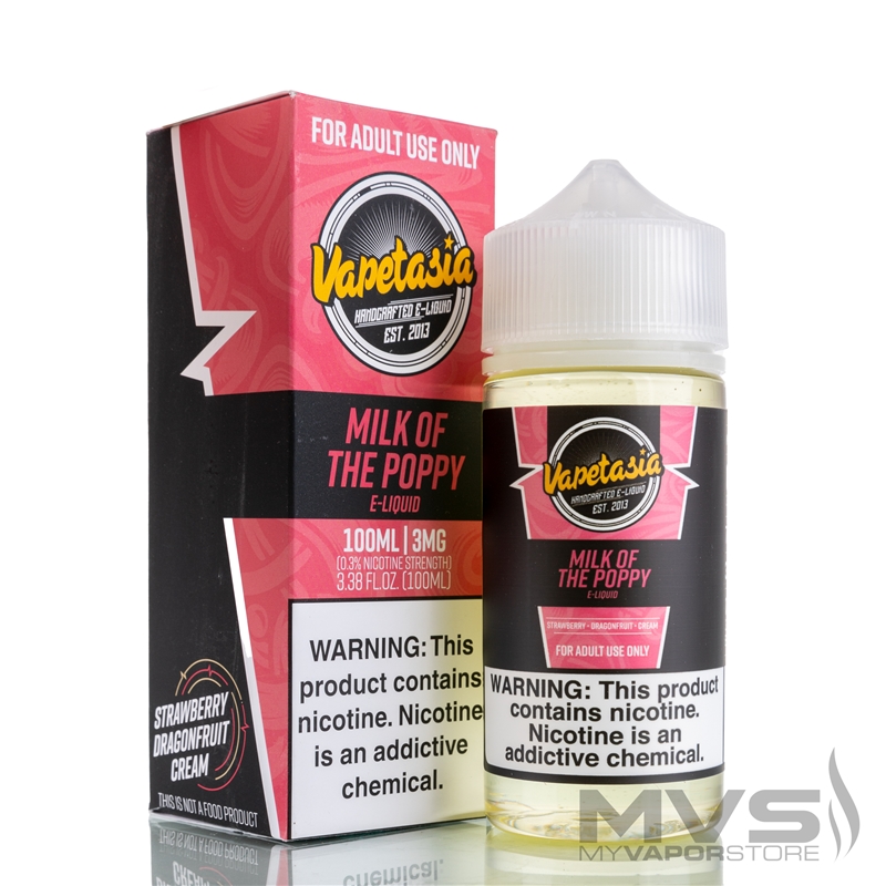 Milk of the Poppy by Vapetasia eJuice