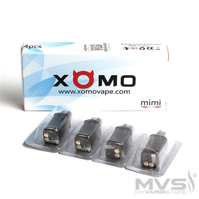 XOMO Mimi Refillable Cartridge 1.0ohm - Pack of 4 Coils