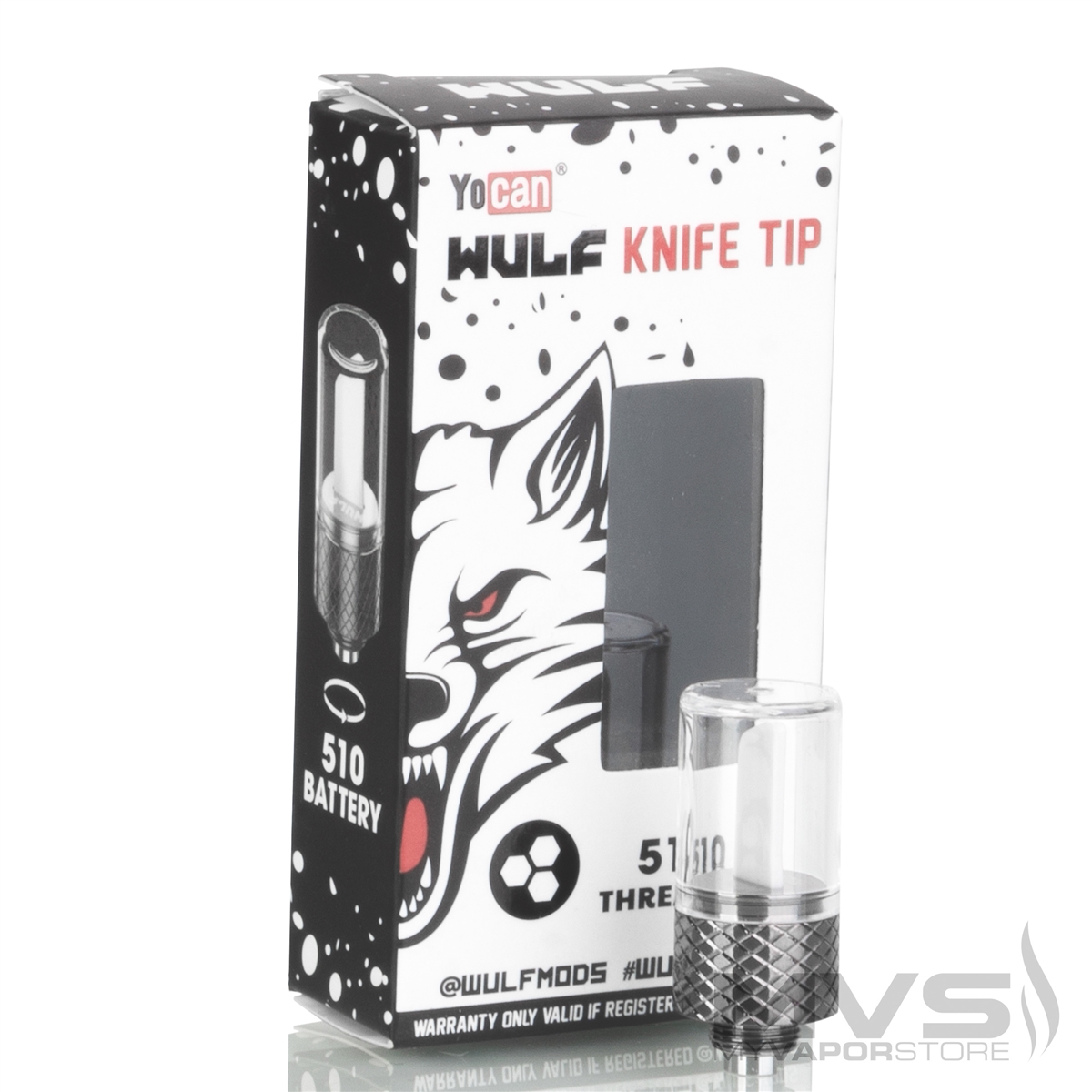 Now Available!  Wulf Knife Tip 510 by Yocan