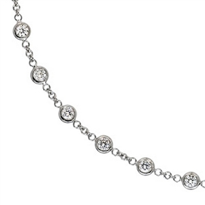 5.20ct Diamond Necklace in 18k
