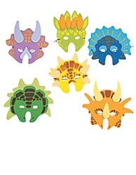 Summer Fun Dinosaur Mask (Pack of 25)