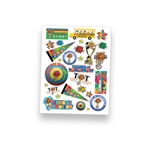 Laser Sticker Page