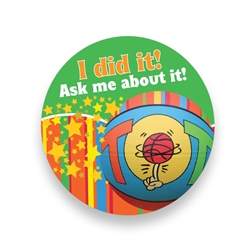 I Did It Stickers (Roll of 400)