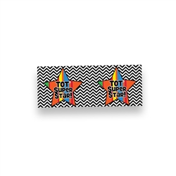 TOT Behavior Stickers (Roll of 800) Super Star Stickers