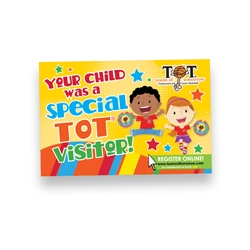 1/2 Page Visitor Fliers w/ Registration Form (Pack of 100)