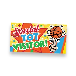 Visitor Stickers (Roll of 400)