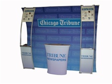 Chicago Tribune 10ft Entasi Display