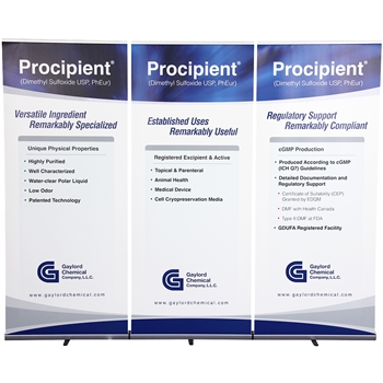 Penta Retractable Banner Wall