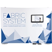 10 ft ExpoLinc Fabric System & Monitor Stand