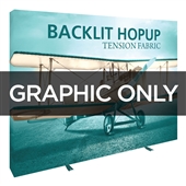 Backlit 10 ft Hopup Replacement Graphic