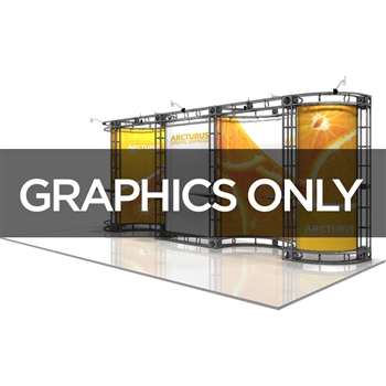 10 x 20 Arcturus Truss Display Replacement Graphics