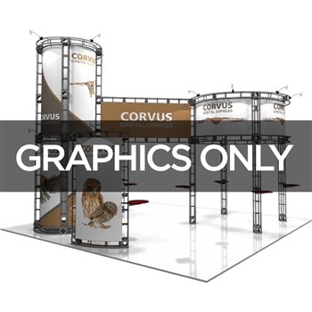 20 x 20 Corvus Truss Display Replacement Graphics
