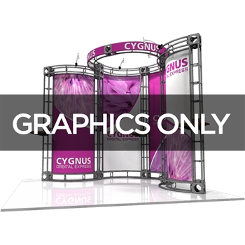 10 x 10 Cygnus Truss Display Replacement Graphics