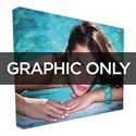 10 ft Straight Backlit VBurst Replacement Graphic