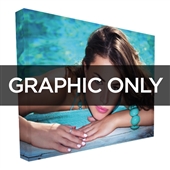 10 ft Straight Backlit VBurst Replacement Graphic