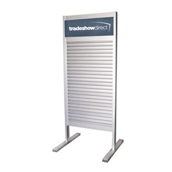 Premium Freestanding Slatwall Display