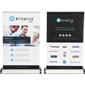 Mini Retractable Banner Stand with Graphic