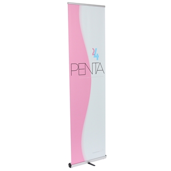 Penta Retractable Banner Stand 24