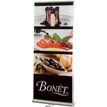 Double Sided Value Retractable Banner Stand with Graphic
