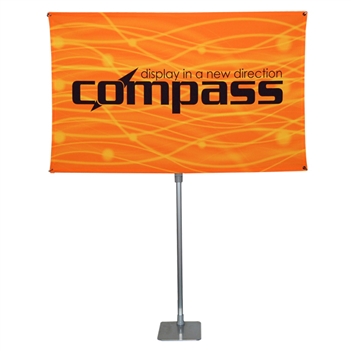 Compass Banner Stand